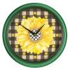 Hot MacKenzie-Childs Sunflower Wall Clock