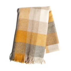 Clearance MacKenzie-Childs Sunset Plaid Throw