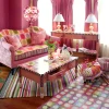 Discount MacKenzie-Childs Super Pink Bulbous Lamp