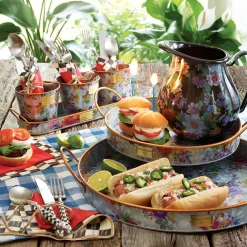 MacKenzie-Childs Supper Club 3-Piece Place Setting - Courtly Check