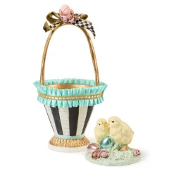 MacKenzie-Childs Sweet Shop Chick Basket