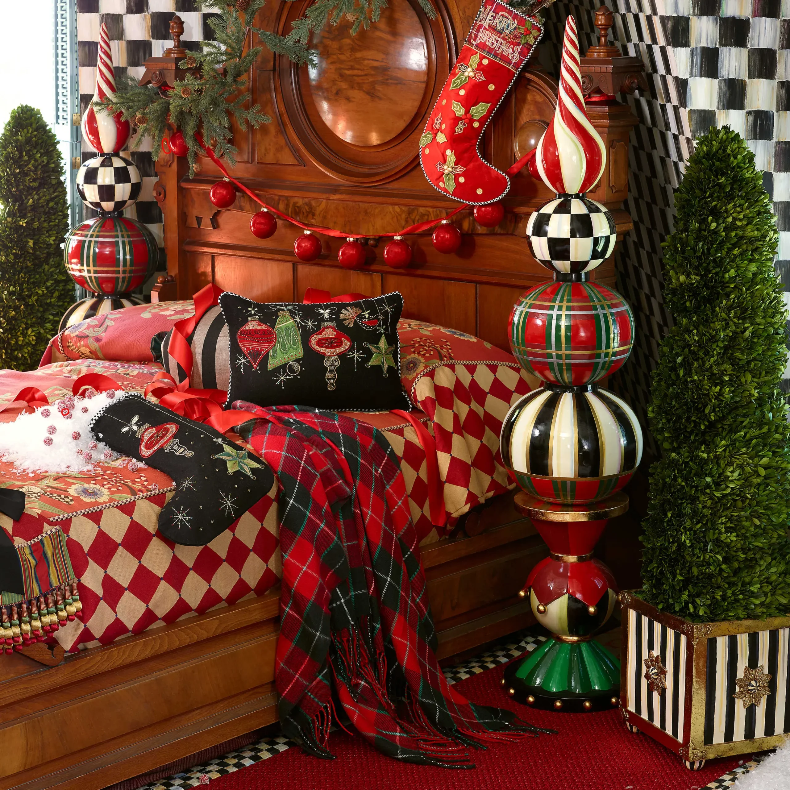 Online MacKenzie-Childs Swirl Topiary
