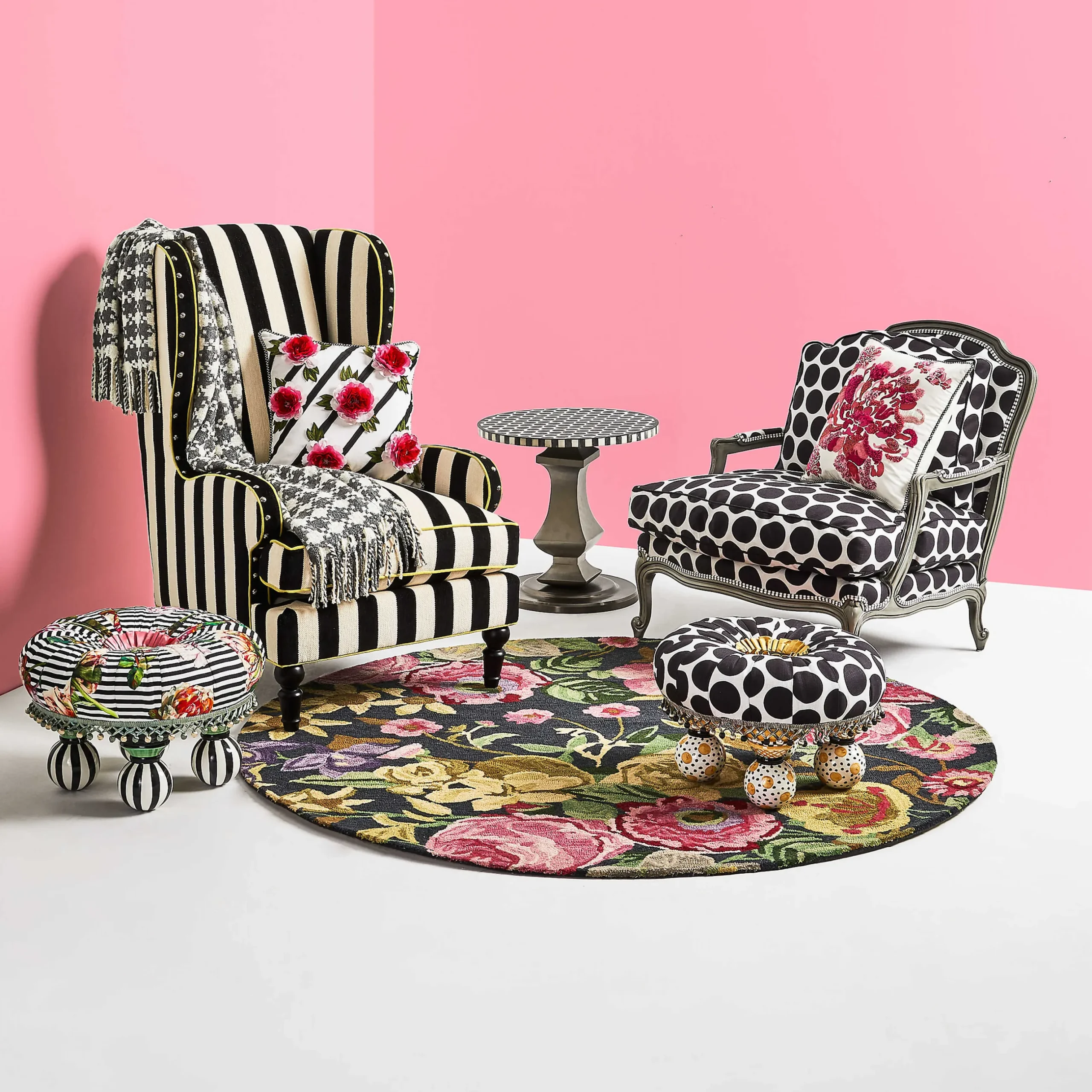 Discount MacKenzie-Childs Tatton Park Pillow