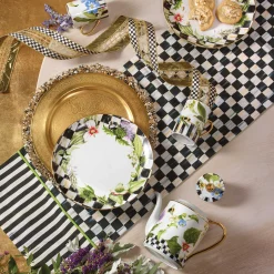 Discount MacKenzie-Childs Thistle & Bee Dinner Plate - Garland