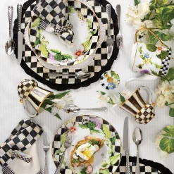 Discount MacKenzie-Childs Thistle & Bee Dinner Plate - Garland