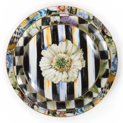 Discount MacKenzie-Childs Thistle & Bee Dinner Plate - Garland