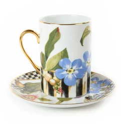 New MacKenzie-Childs Thistle & Bee Mug