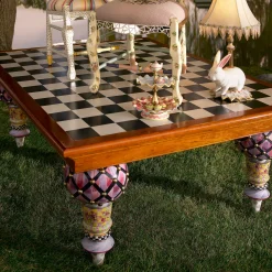 Clearance MacKenzie-Childs Train Table - 5' X 17'