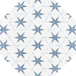 Clearance MacKenzie-Childs True North Indoor/Outdoor Rug - 6' Octagon