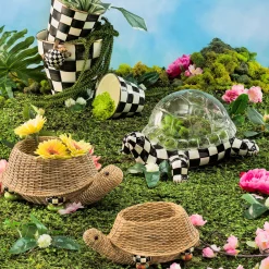 Discount MacKenzie-Childs Turtle Pot Climber