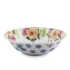 Outlet MacKenzie-Childs Wildflowers Serving Bowl - Green