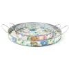 Clearance MacKenzie-Childs Wildflowers Serving Trays - Set Of 2