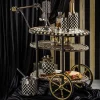 Sale MacKenzie-Childs 3260 Wine Cooler - Courtly Check