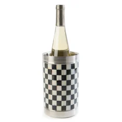 Sale MacKenzie-Childs 3260 Wine Cooler - Courtly Check