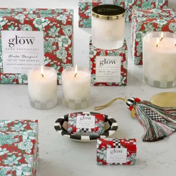 New MacKenzie-Childs Winter Bouquet Candle - 21 Oz.