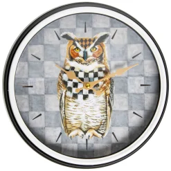 Best MacKenzie-Childs Woodland Owl Wall Clock
