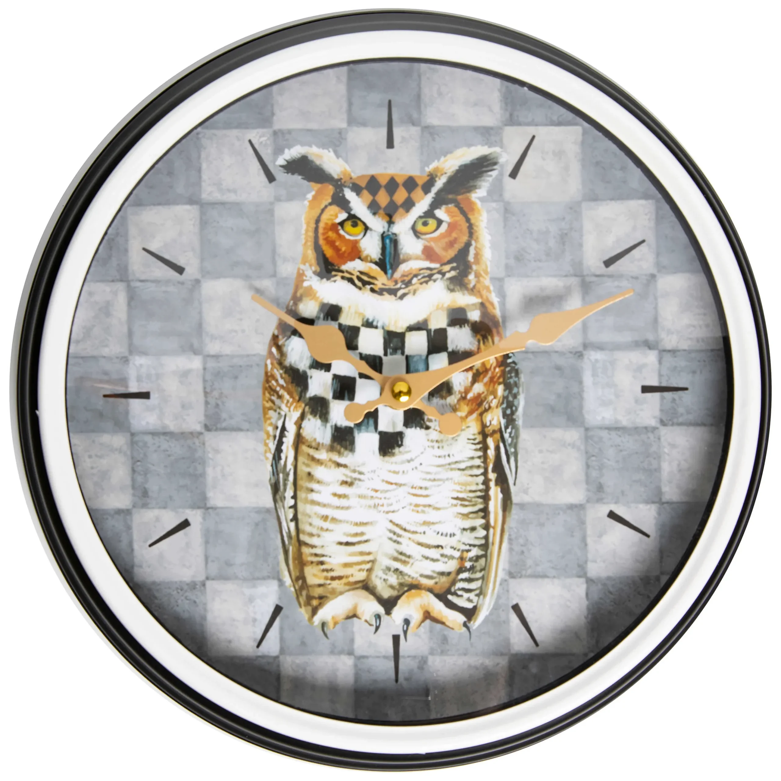 Best MacKenzie-Childs Woodland Owl Wall Clock