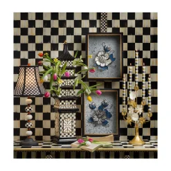 Hot MacKenzie-Childs Yo-Yo Table Lamp