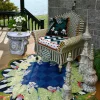 Discount MacKenzie-Childs Zanzibar Indoor/Outdoor Rug - 6' Round