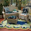 Clearance MacKenzie-Childs Zanzibar Indoor/Outdoor Rug - 8' X 10'