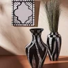 New MacKenzie-Childs Zebra Floor Vase